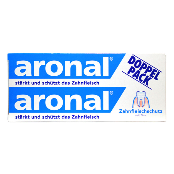 Aronal Zahnfleischschutz mit Zink 2x75 ml pasta do zębów - niemiecka chemia  